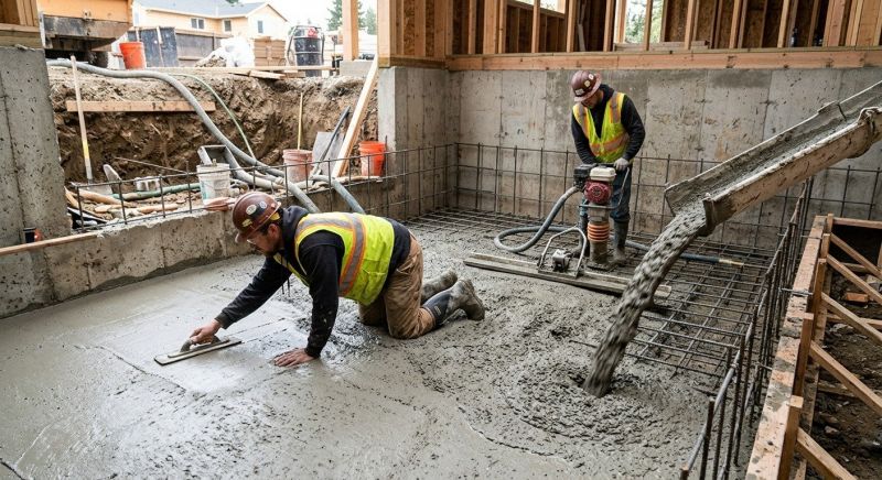 Basement Concrete Installation in Westminster, CO