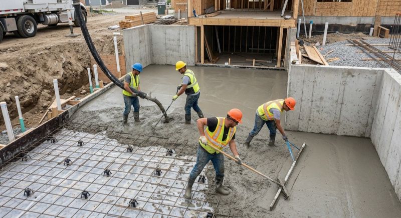 Basement Concrete Pouring in Denver County, CO