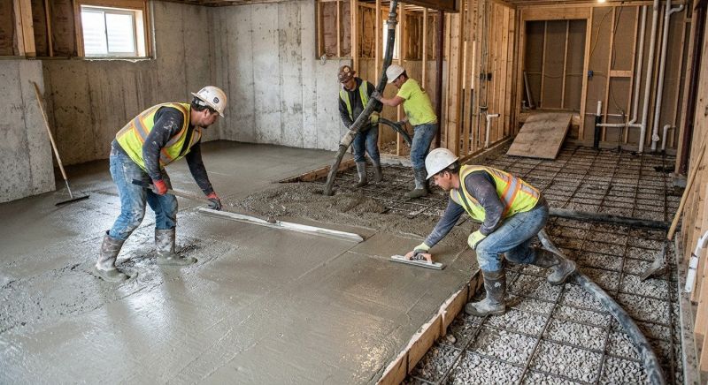 Basement Concrete Pouring in Denver County, CO