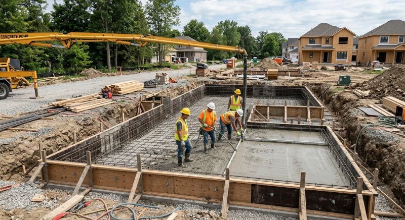 Cement Foundation Installation in Denver County, CO