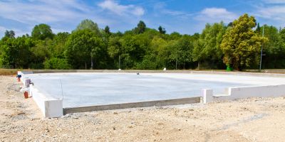 Commercial Slab Installation in Englewood, CO