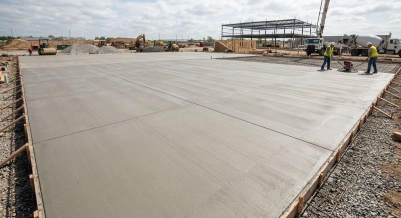 Commercial Slab Installation in Lafayette, CO