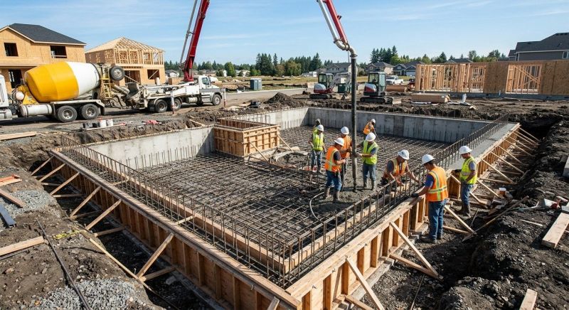 Concrete Foundation Installation in Louisville, CO