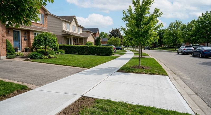 Concrete Path Installation in Denver County, CO