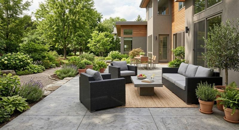 Concrete Patio Renovation in Denver County, CO