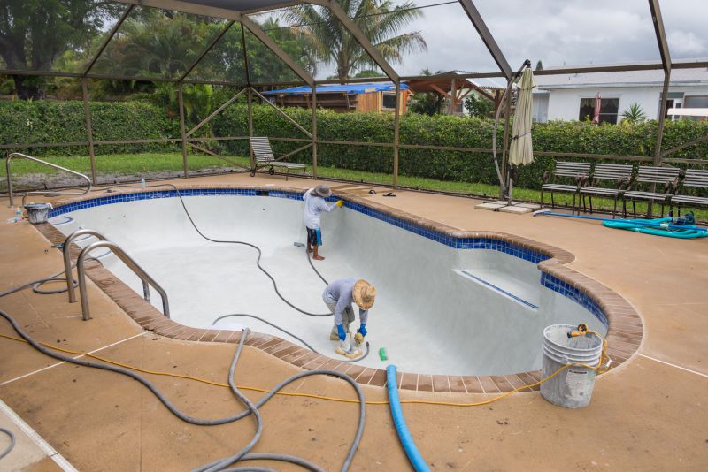 Concrete Pool Deck Installation in Denver County, CO