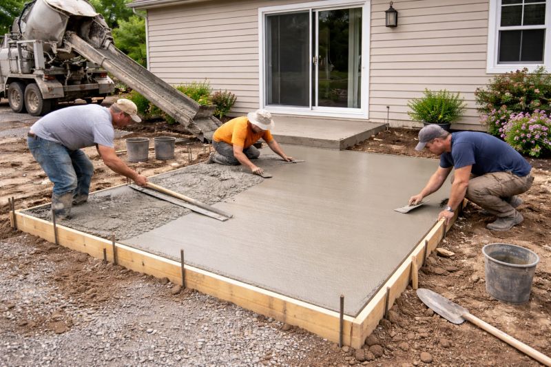 Concrete Porch Installation in Boulder, CO