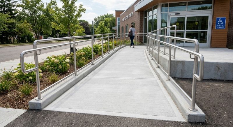 Concrete Ramp Construction in Denver County, CO
