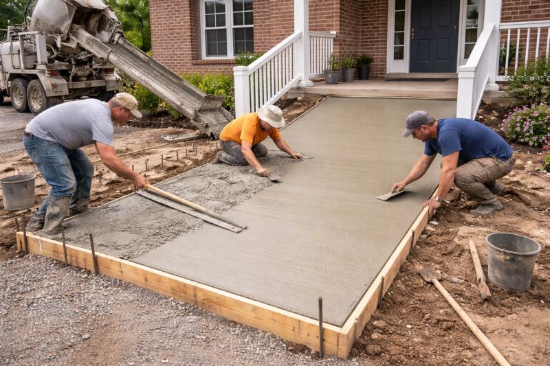 Concrete Ramp Installation in Englewood, CO