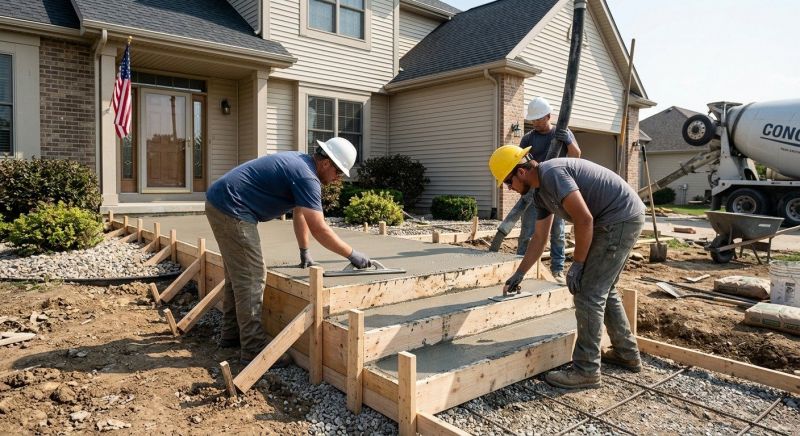 Concrete Ramp Installation in Englewood, CO