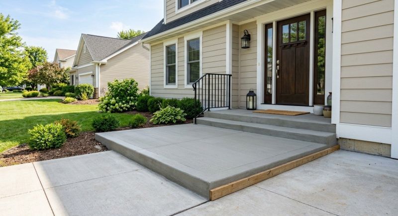 Concrete Ramp Installation in Morrison, CO