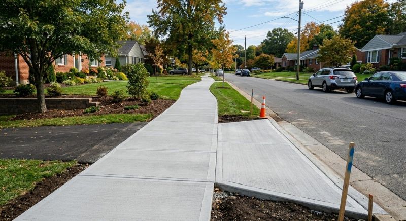 Concrete Sidewalk Construction in Denver County, CO