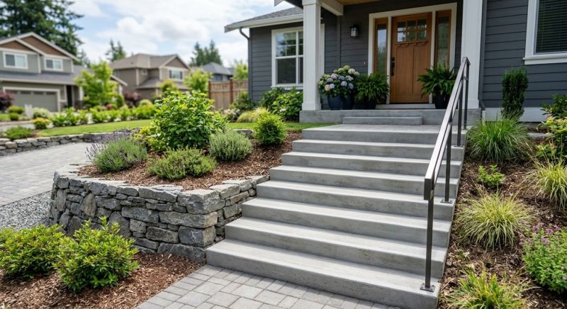 Concrete Stairs Construction in Englewood, CO