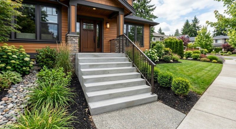 Concrete Stairs Construction in Erie, CO