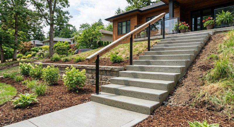 Concrete Stairs Construction in Jefferson County, CO