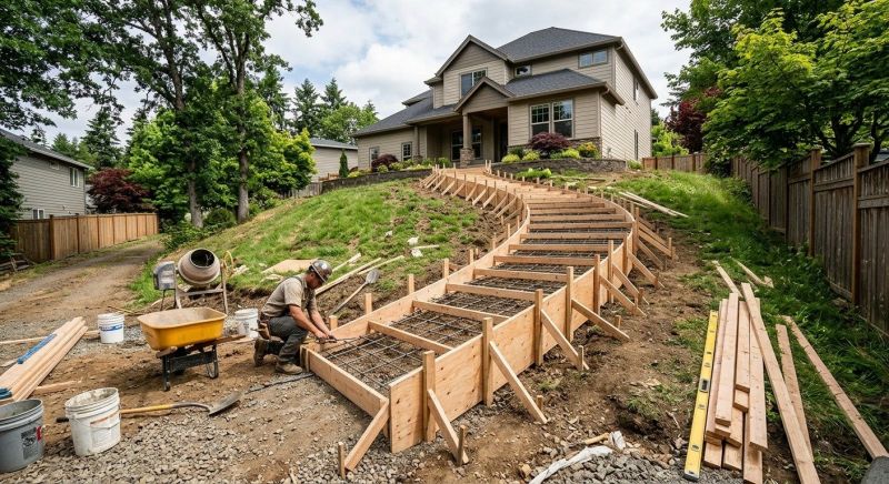 Concrete Stairs Construction in Denver County, CO