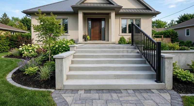Concrete Stairs Construction in Louisville, CO