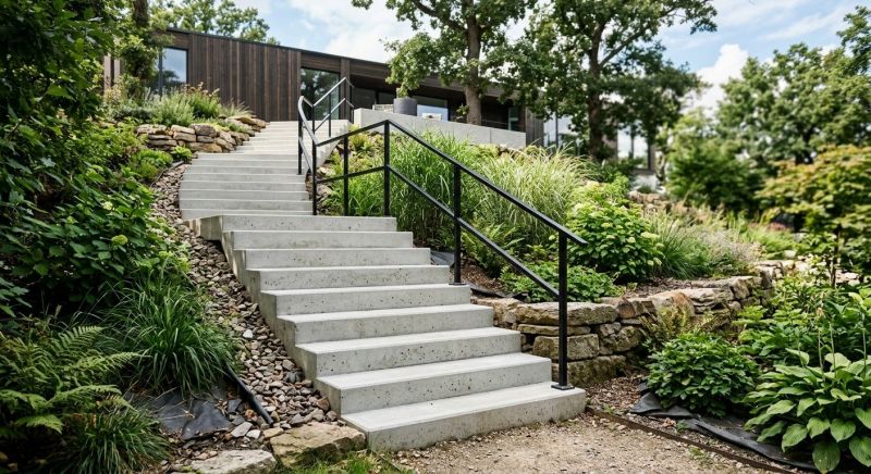 Concrete Stairs Installation in Golden, CO