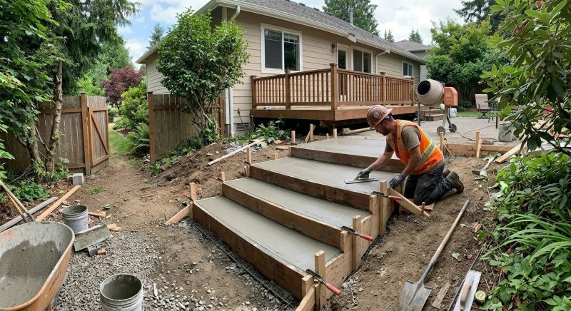 Concrete Steps Replacement in Conifer, CO