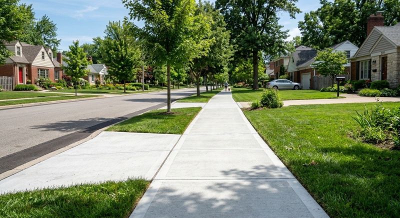 Concrete Walkway Installation in Castle Rock, CO