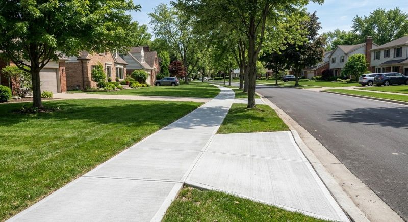 Concrete Walkway Installation in Conifer, CO