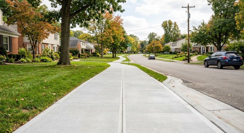 Concrete Walkway Installation in Littleton, CO