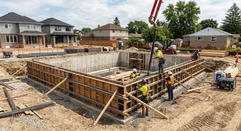 Foundation Construction in Erie, CO