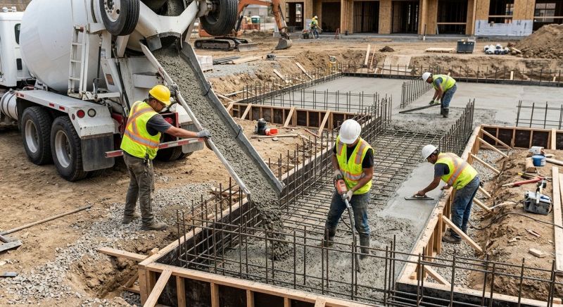 Foundation Wall Pouring in Aurora, CO