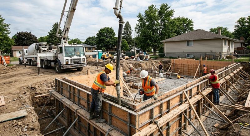 Foundation Wall Pouring in Broomfield, CO