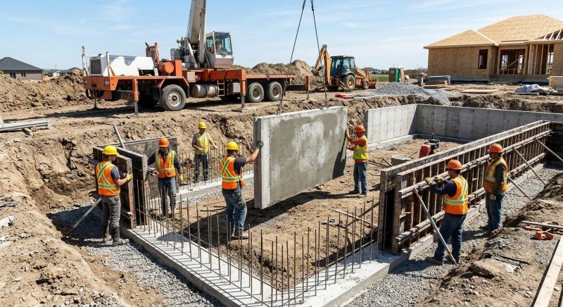 Foundation Wall Pouring in Conifer, CO