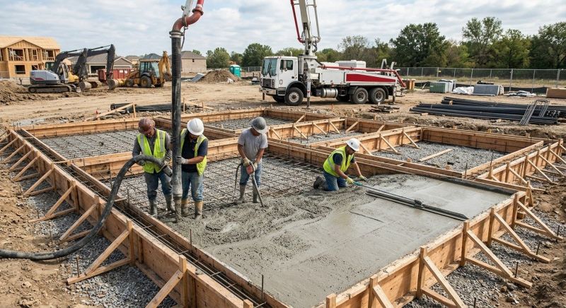 Foundation Wall Pouring in Denver County, CO