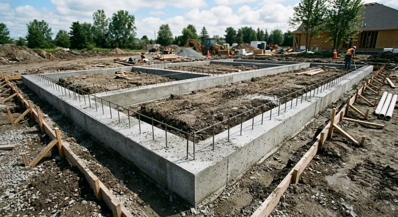 House Footing Construction in Denver County, CO