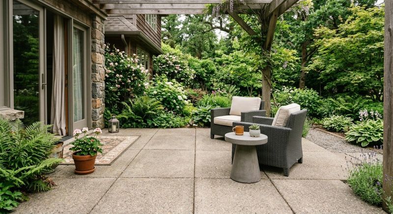 Patio Slab Installation in Denver County, CO