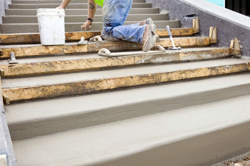 Poured Steps Installation in Arvada, CO