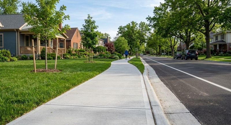 Sidewalk Construction in Brighton, CO