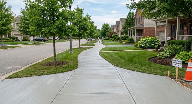 Sidewalk Construction in Lafayette, CO