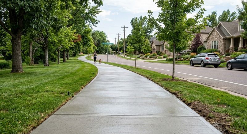 Sidewalk Paving in Douglas County, CO