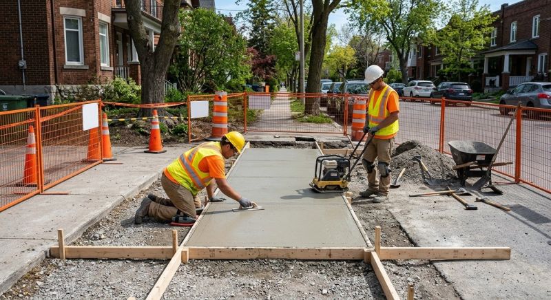 Sidewalk Pouring in Denver County, CO