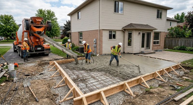 Veranda Pouring in Arvada, CO